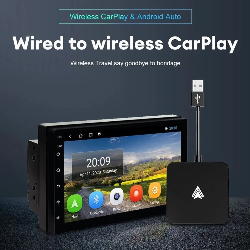 Wired to Wireless Carplay And Android Auto Box