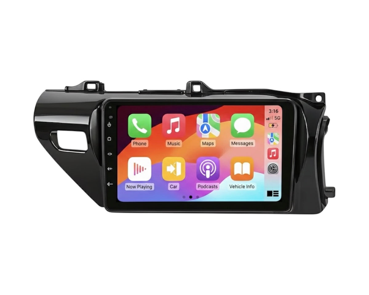 Toyota Hilux N80 (2014–2022) 10” Plug & Play Head Unit Upgrade – Wireless Apple CarPlay & Android Auto | SR, SR5, Workmate, Rogue, Rugged | JBL Compatible