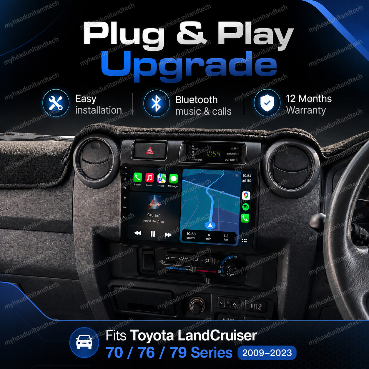 Toyota Land Cruiser 70,76,79 series 2009-2023