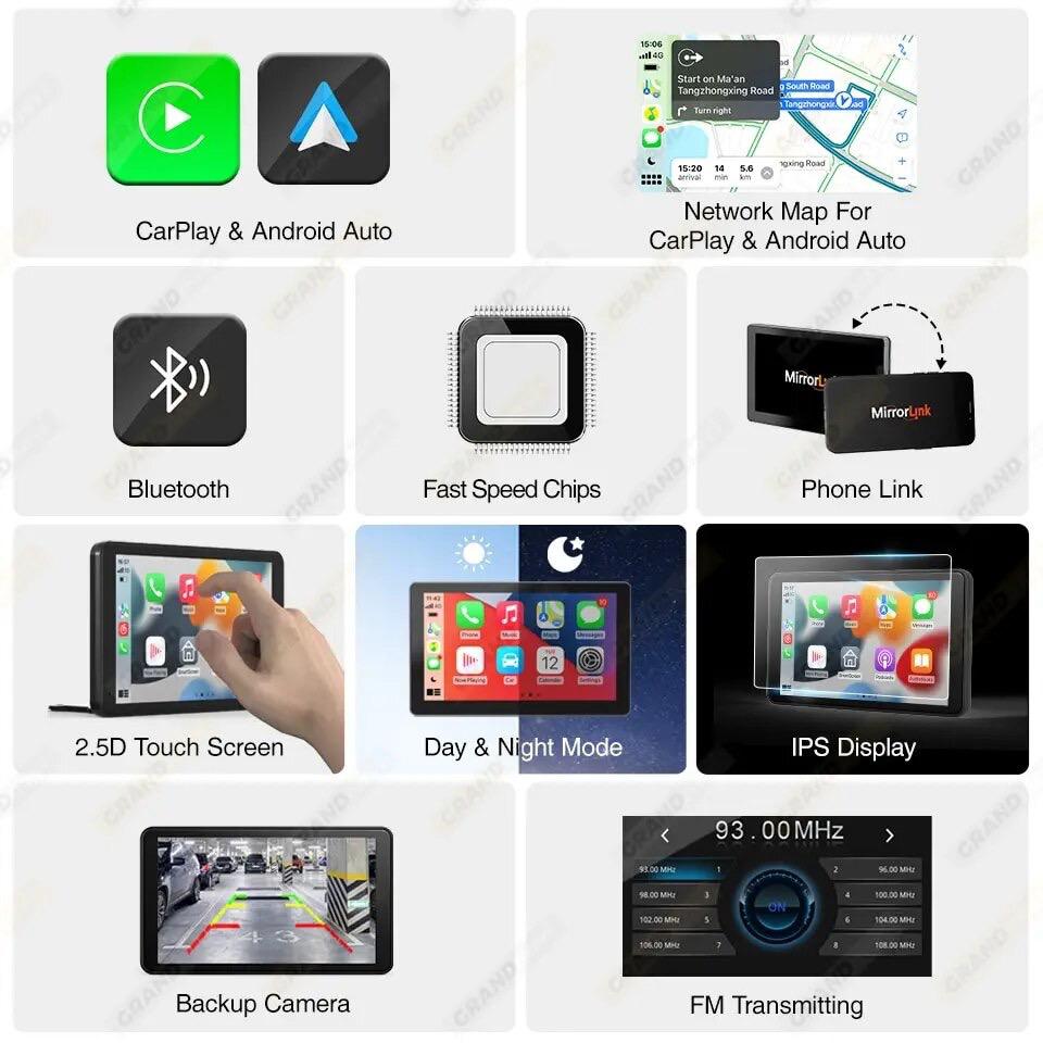 Portable wireless CarPlay